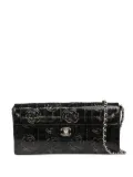 CHANEL Pre-Owned 2002 Camellia East West bag - Black