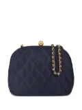 CHANEL Pre-Owned 1995 quilted chain shoulder bag - Blue