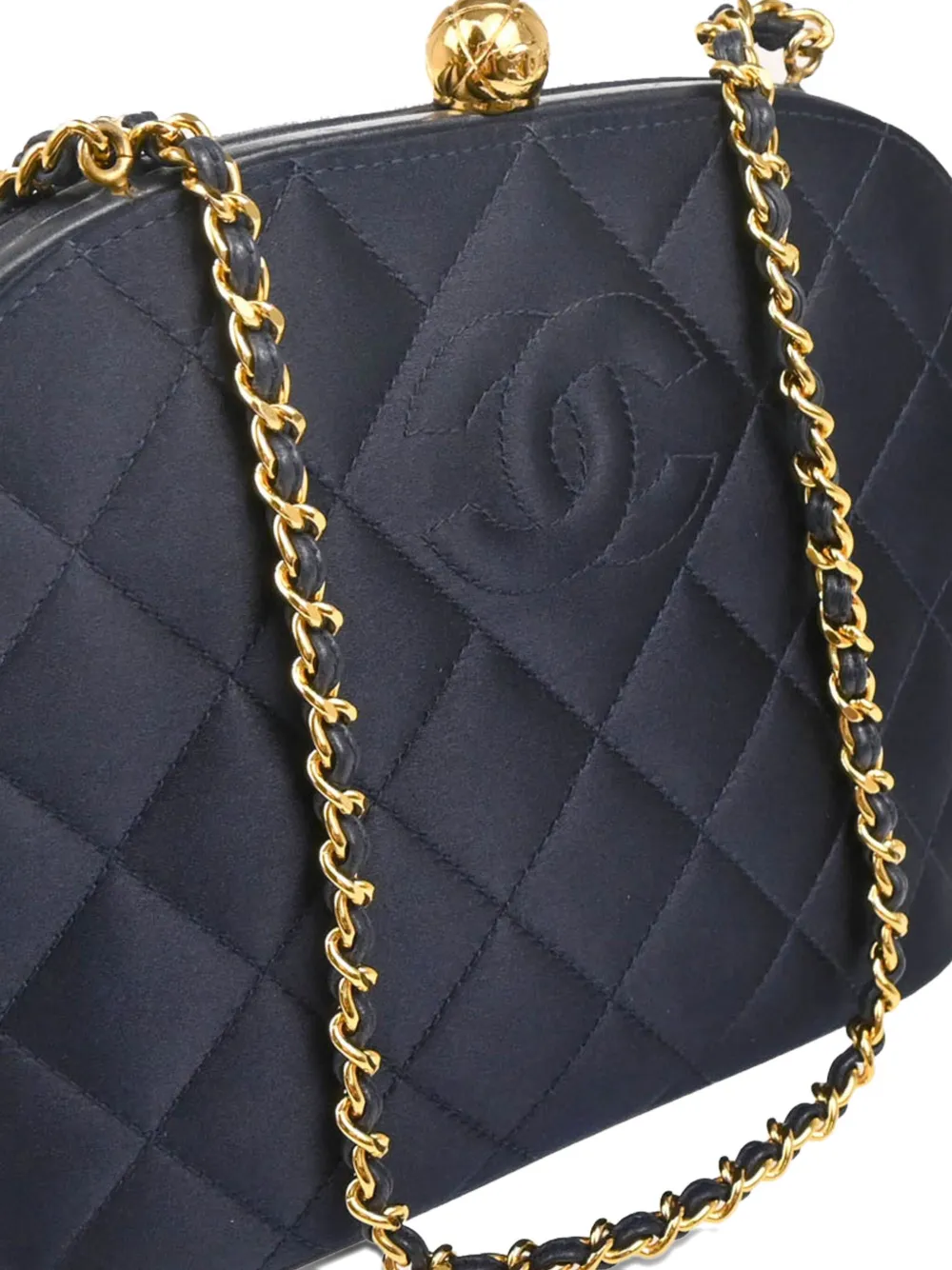 CHANEL Pre-Owned 1995 マトラッセ チェーン ショルダーバッグ