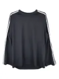 Y-3 three-stripe long-sleeve t-shirt - Black