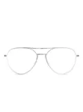 Lindberg pilot-frame titanium glasses - Grey