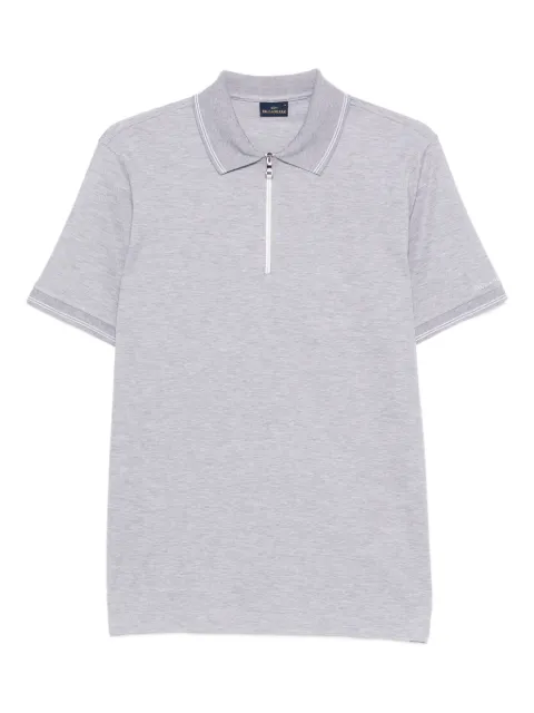 Paul & Shark short-sleeve half-zip polo shirt