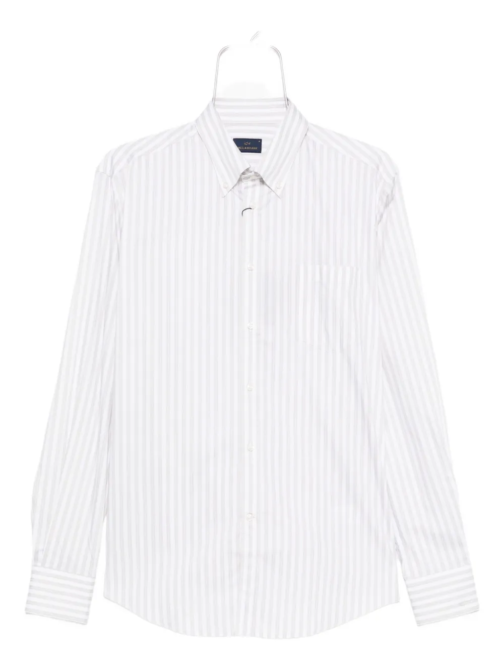 Paul & Shark striped long-sleeve shirt Beige