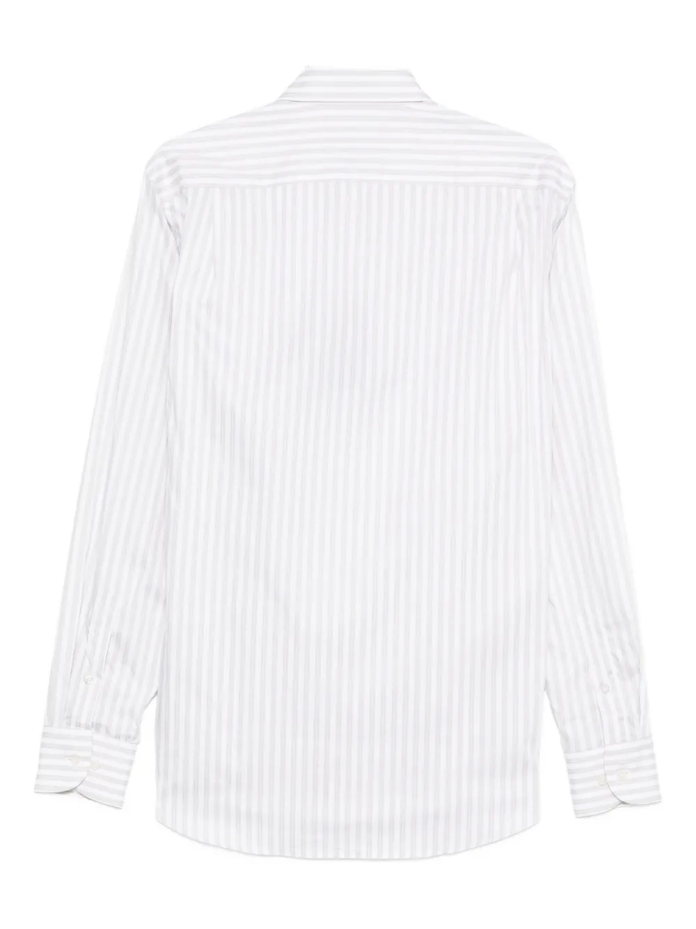 Paul & Shark striped long-sleeve shirt Beige
