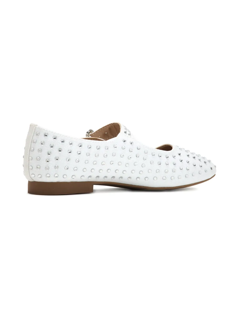 Sam Edelman Ballerina's met kristallen - Wit