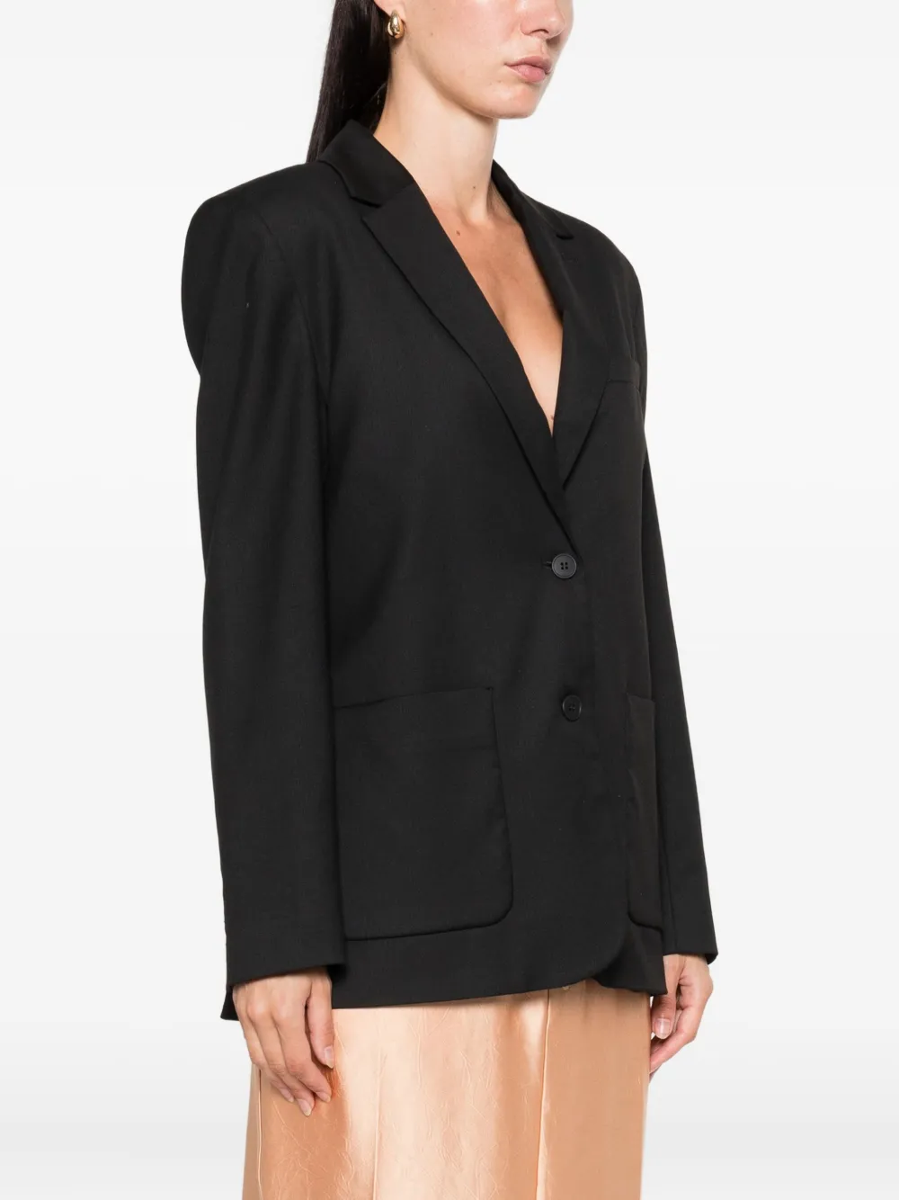 The Garment patch pocket blazer Zwart