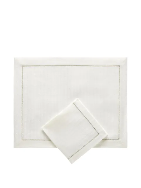 Brunello Cucinelli linen placemat napkin set