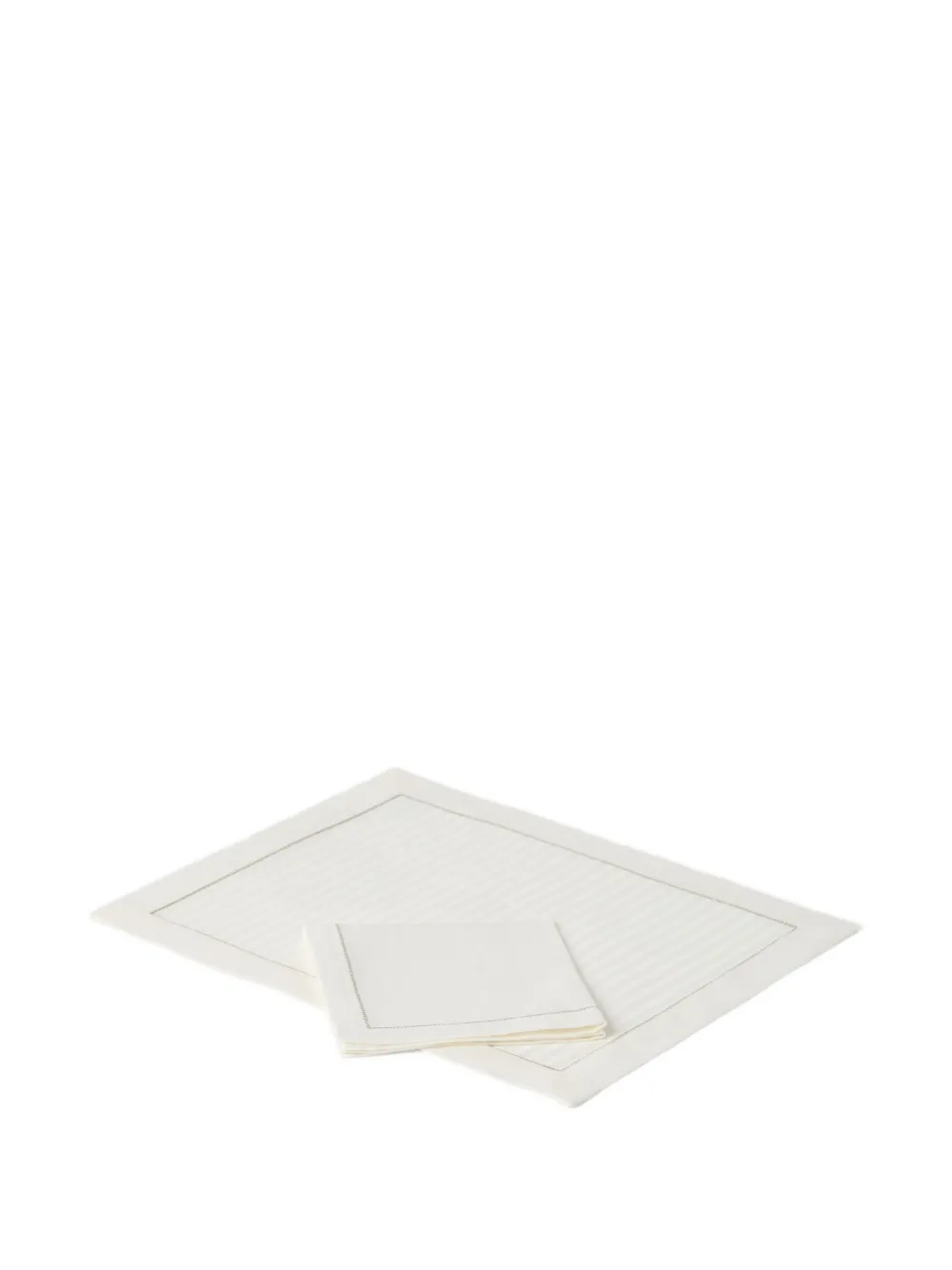 Brunello Cucinelli linen placemat napkin set | Tableware | Image 2