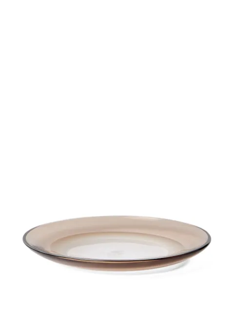 Brunello Cucinelli assiette à pain Murano en verre (17,5 cm)