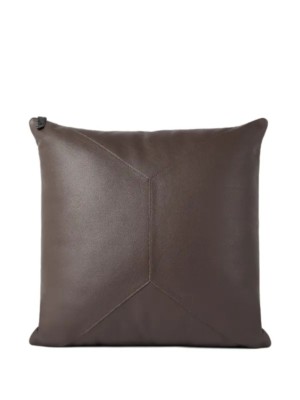 Brunello Cucinelli レザークッション 40cm x 40cm | FARFETCH JP