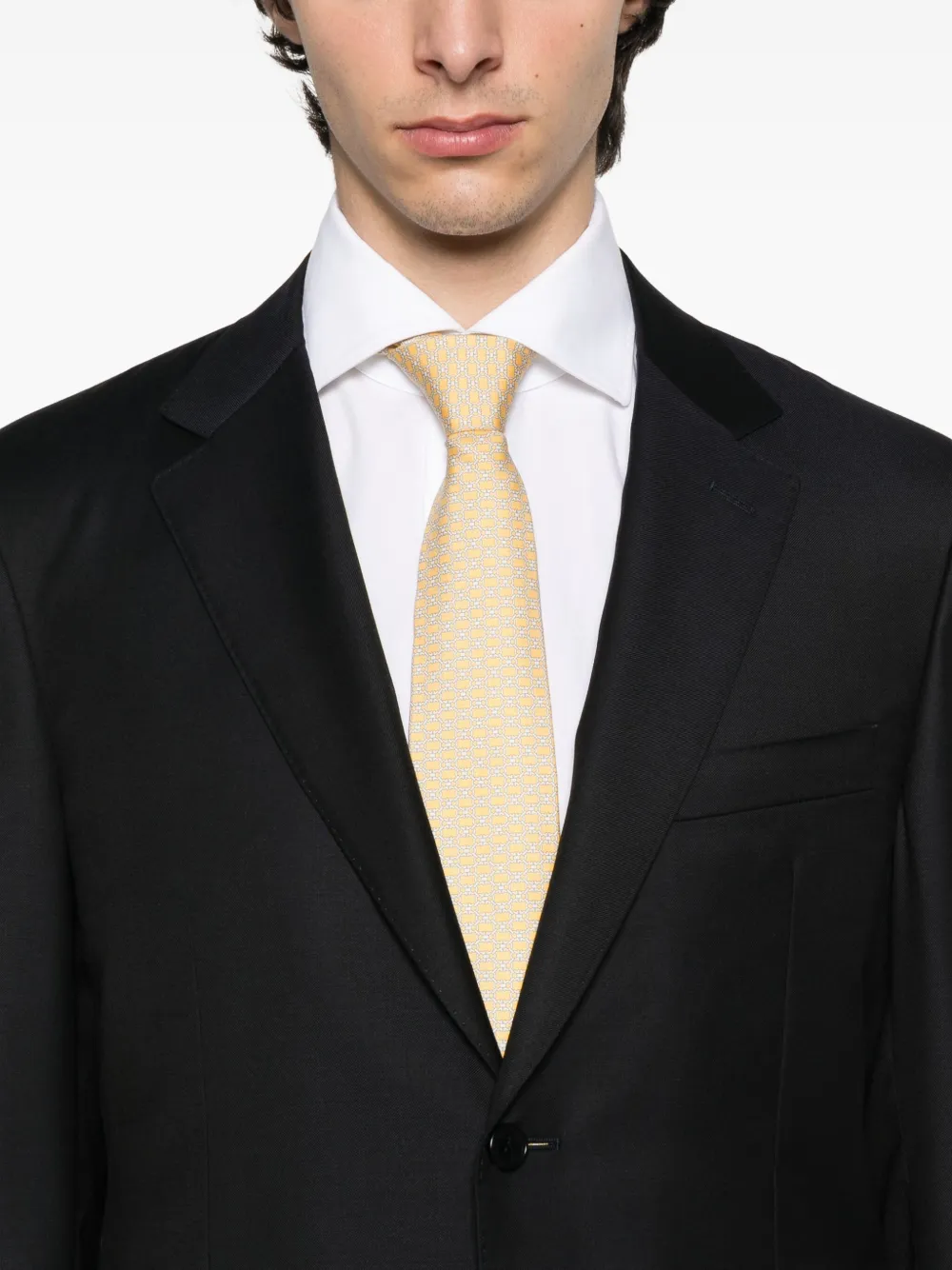 Canali Pak met enkele rij knopen Blauw