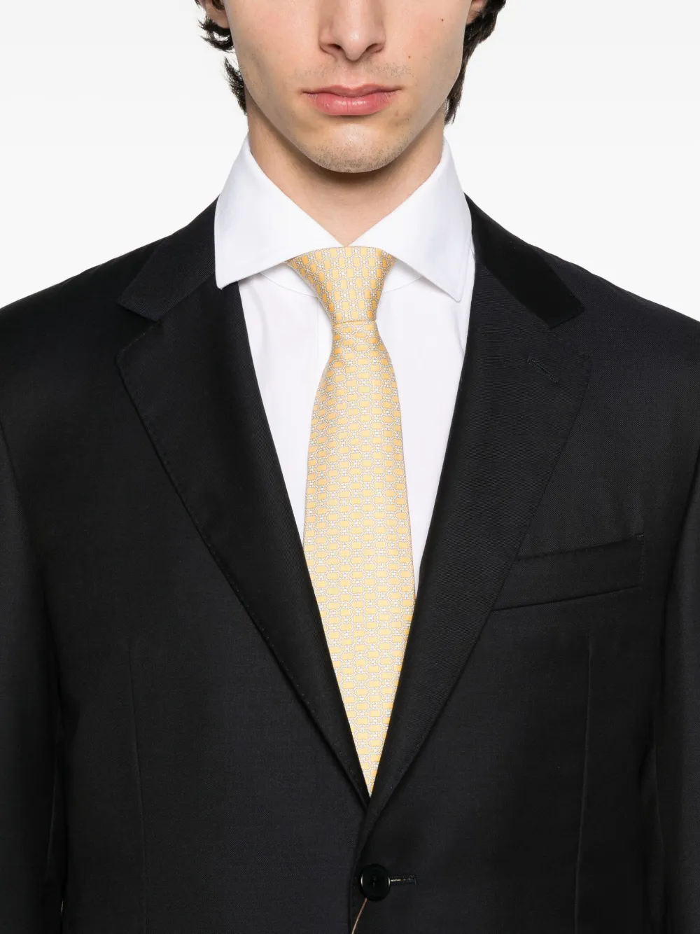 Canali Pak met enkele rij knopen Blauw