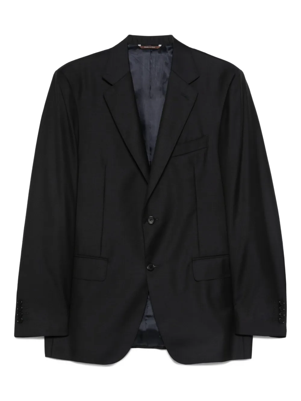 Canali single-breasted suit Blauw