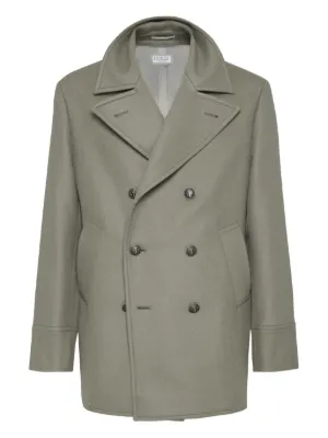 Brunello Cucinelli Double Breasted Coats for Men - Shop Now