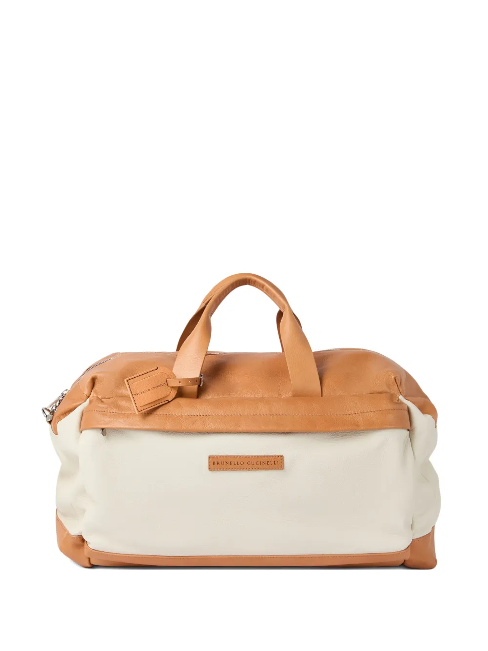 Brunello Cucinelli Leren reistas Beige
