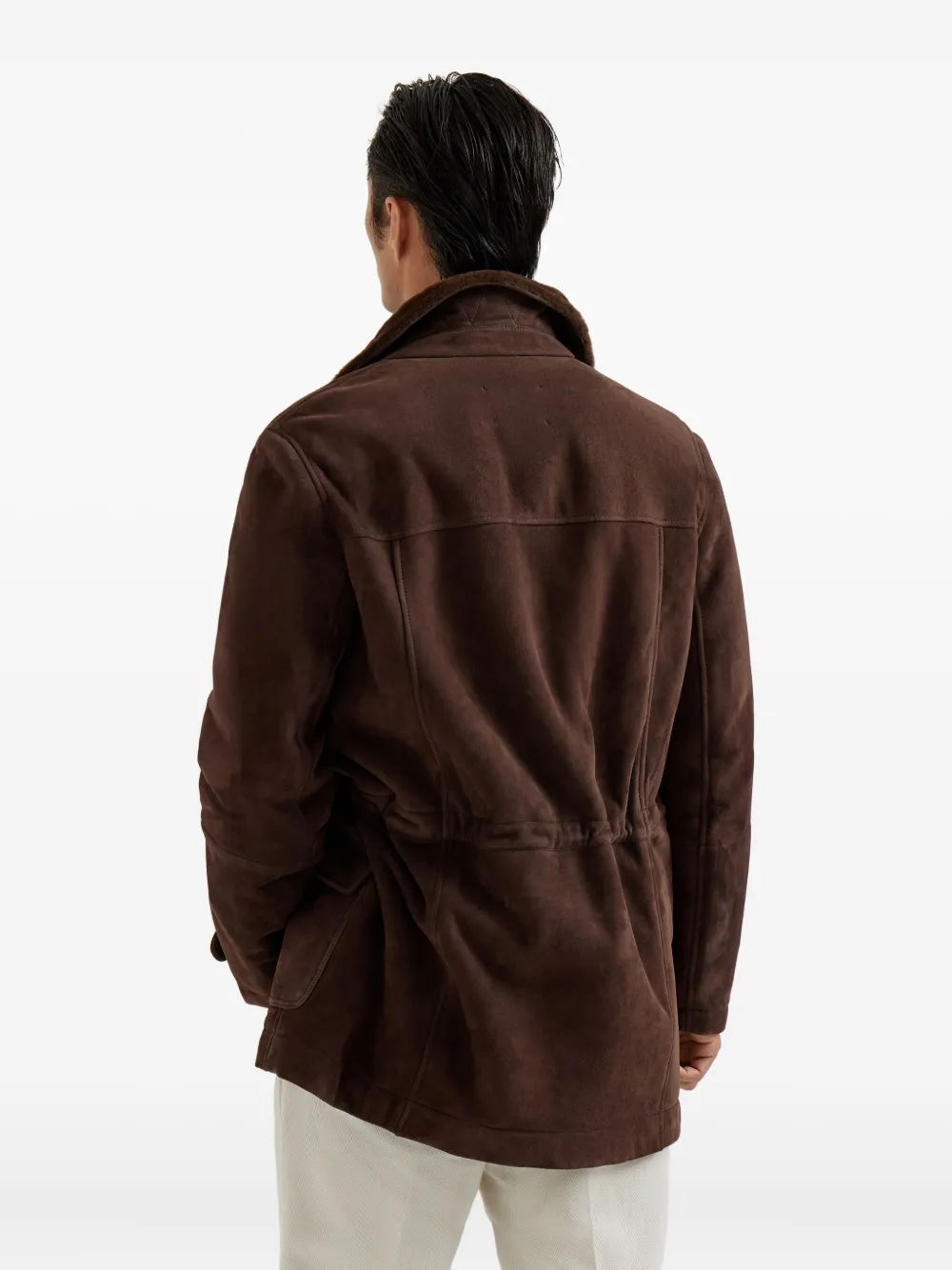 Brunello Cucinelli Lammy coat Bruin