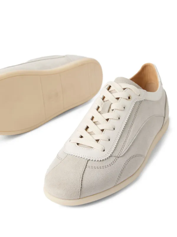 rcbbBRUNELLO CUCINELLI グレー スエード スニーカー Brunello Cucinelli スエード スニーカー | グレー | FARFETCH JP