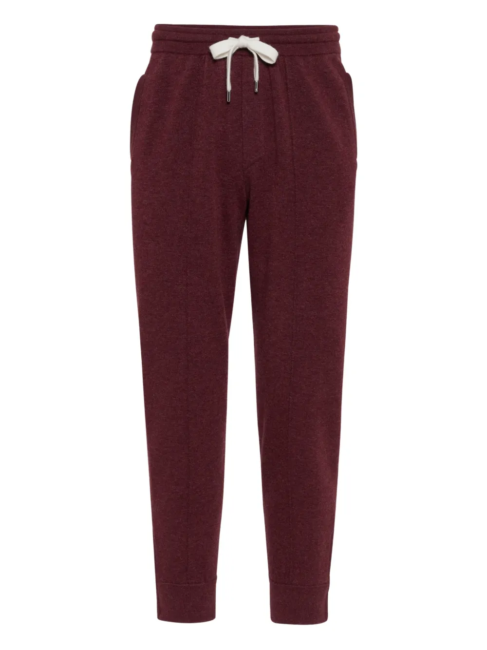 Brunello Cucinelli drawstring track pants | Red | Image 1