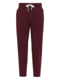 Brunello Cucinelli drawstring track pants - Red