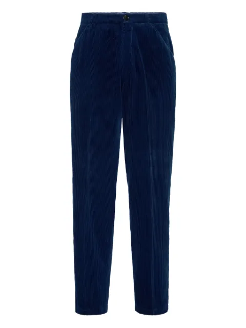 Brunello Cucinelli pleated corduroy trousers