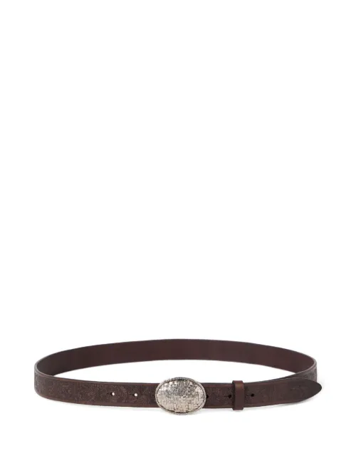 Ceinture à boucle embossée - Brunello Cucinelli - Modalova