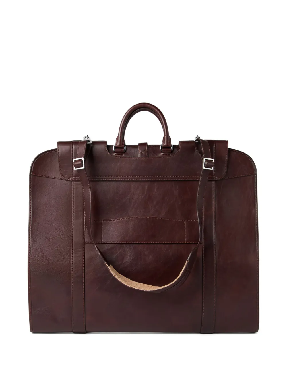 Brunello Cucinelli Leren pasjeshouder Rood