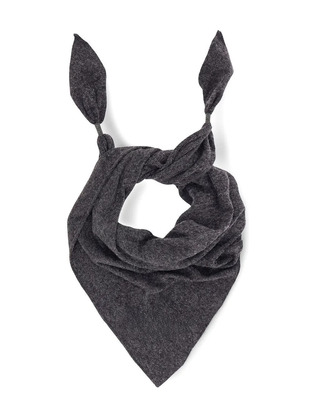 Brunello Cucinelli cashmere scarf Grijs