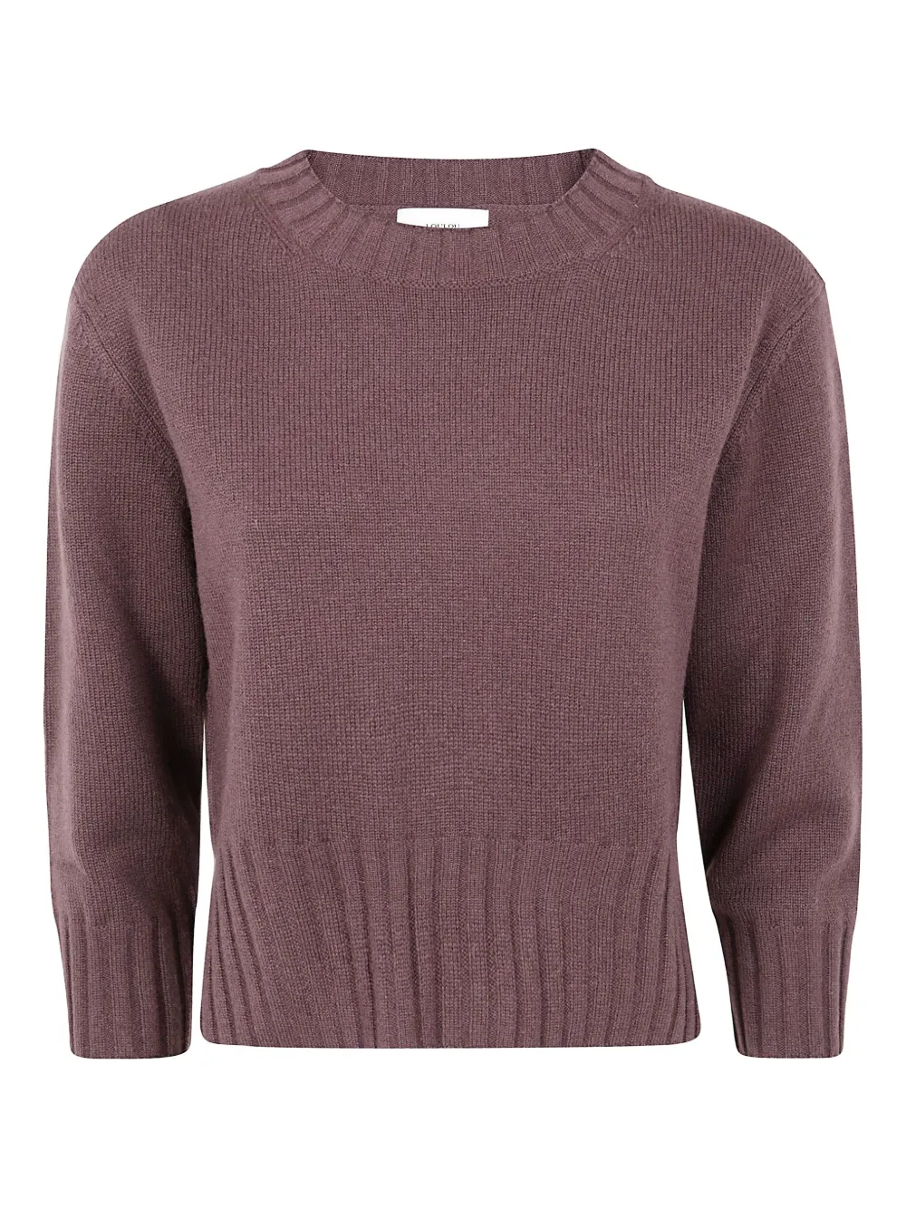 LouLou de Saison Mora ribbed cashmere jumper Bruin