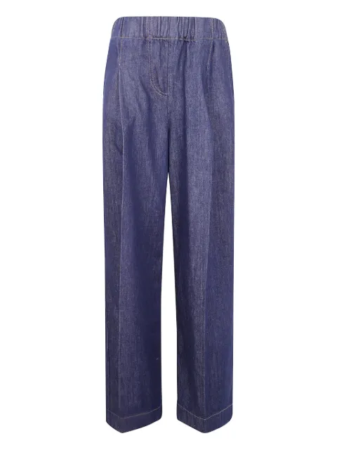 Semicouture Jeans boyfriend con vita elasticizzata