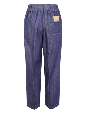 ボトムスその他 Semicouture Blue Amandine trumpet trousers Semicouture Blue Amandine trumpet trousers | TheDoubleF