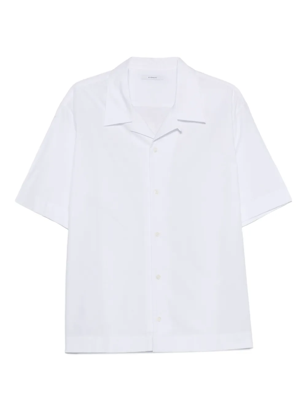 Givenchy Katoenen overhemd met reverskraag Wit