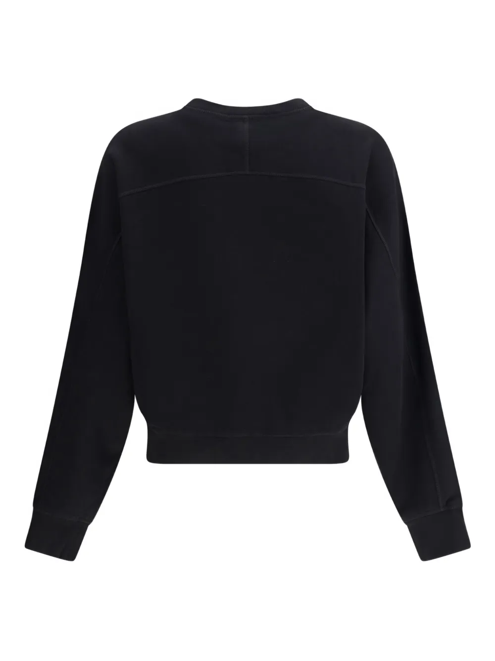 DSQUARED2 ribbed-hem crew-neck sweatshirt - Zwart