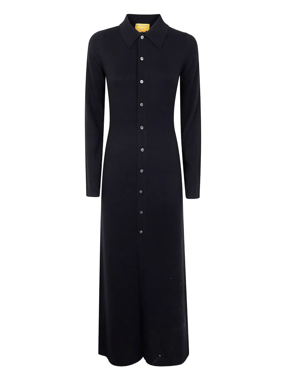 Guest In Residence button-down cashmere dress | Black | Image 1