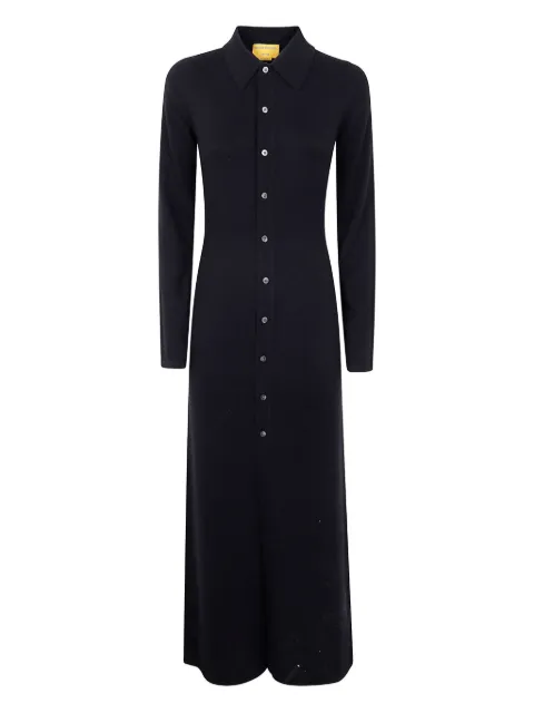 Guest In Residence button-down cashmere dress