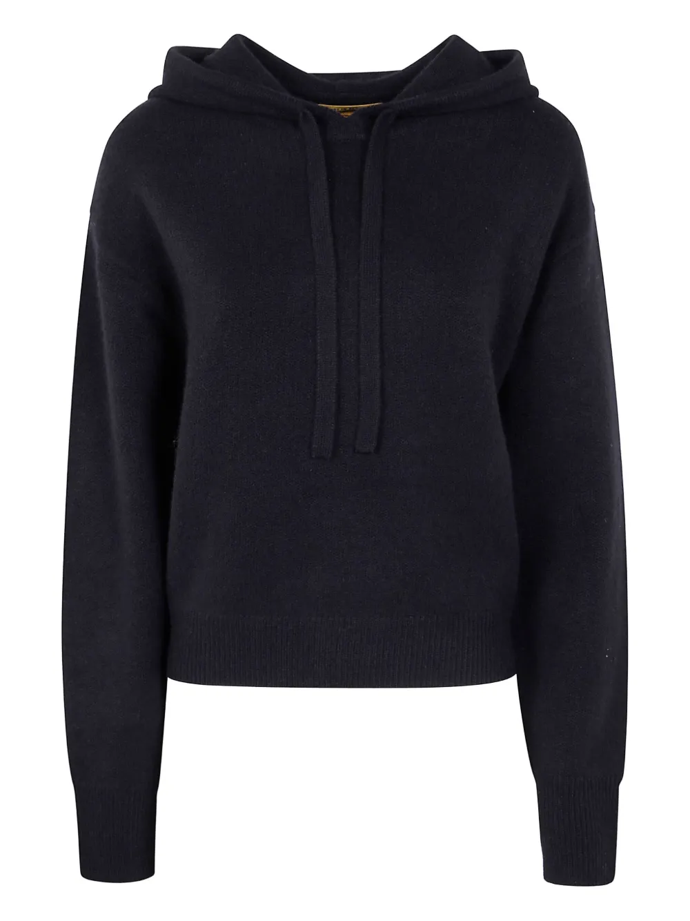 Guest In Residence hooded cashmere sweater Zwart