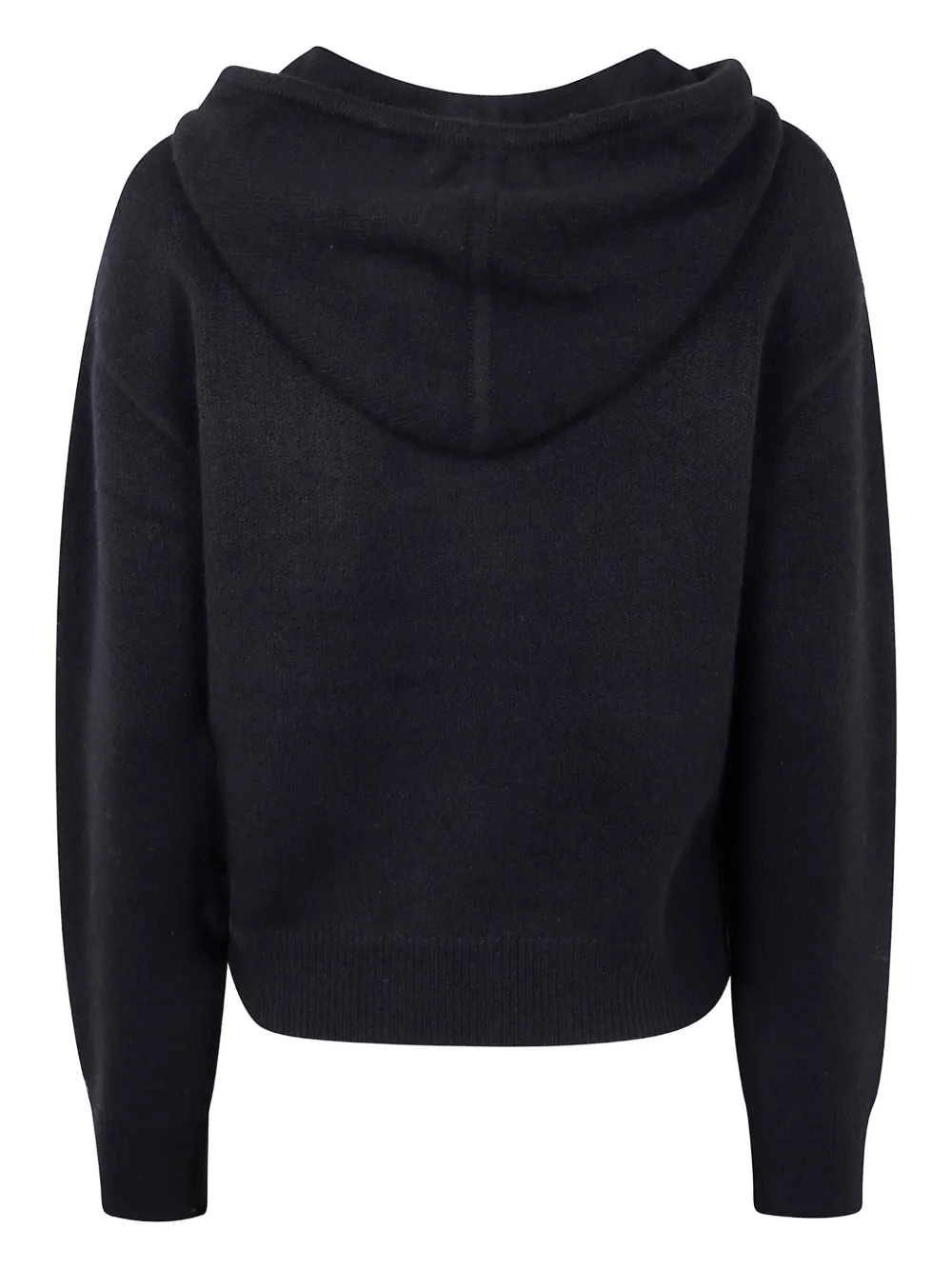 Guest In Residence hooded cashmere sweater Zwart