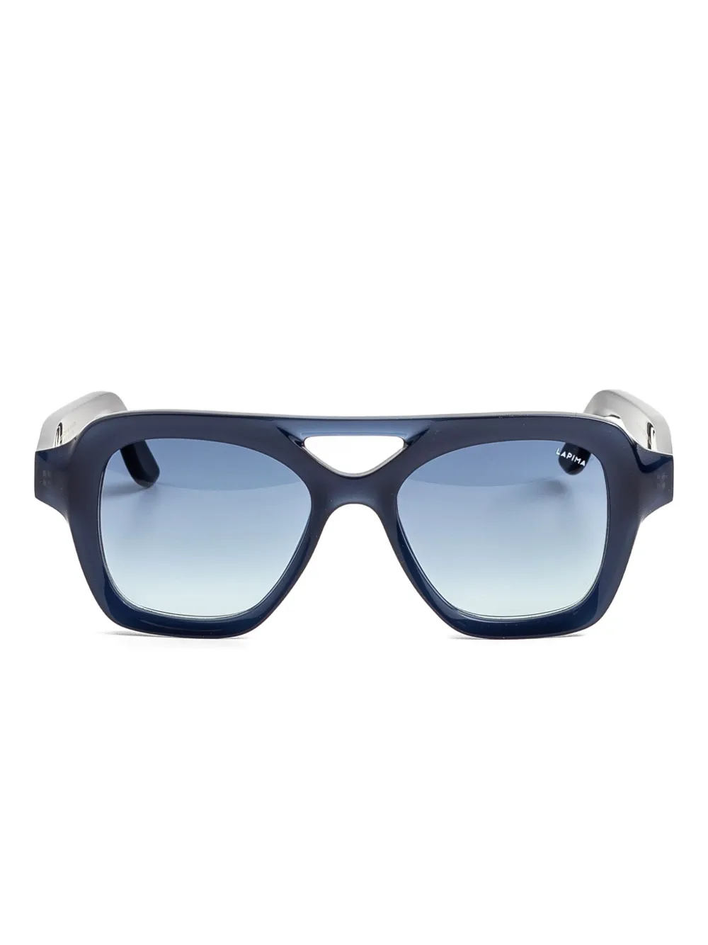 Lapima Samuel geometric-frame sunglasses | Blue | Image 1