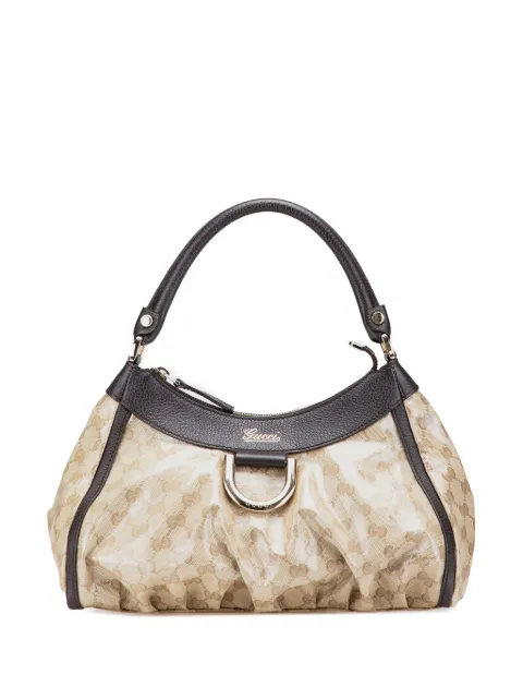 Gucci Pre-Owned 2000-2015 GG Crystal Abbey D Ring shoulder bag