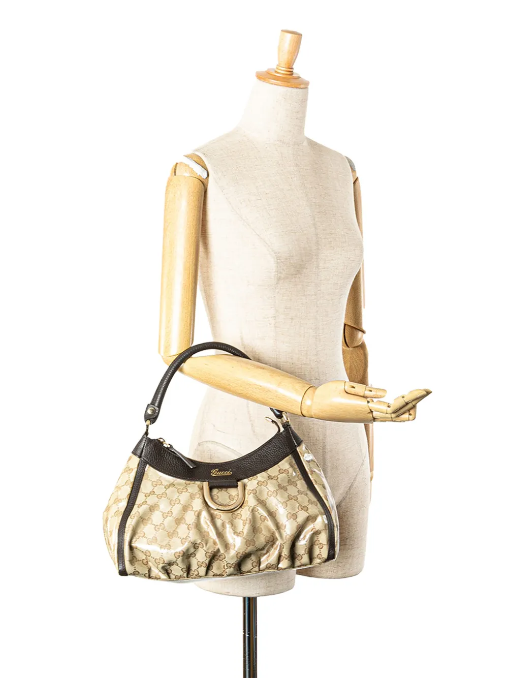 Gucci Pre-Owned 2000-2015 GG Crystal Abbey D Ring shoulder bag | Pre-Owned | Image 2