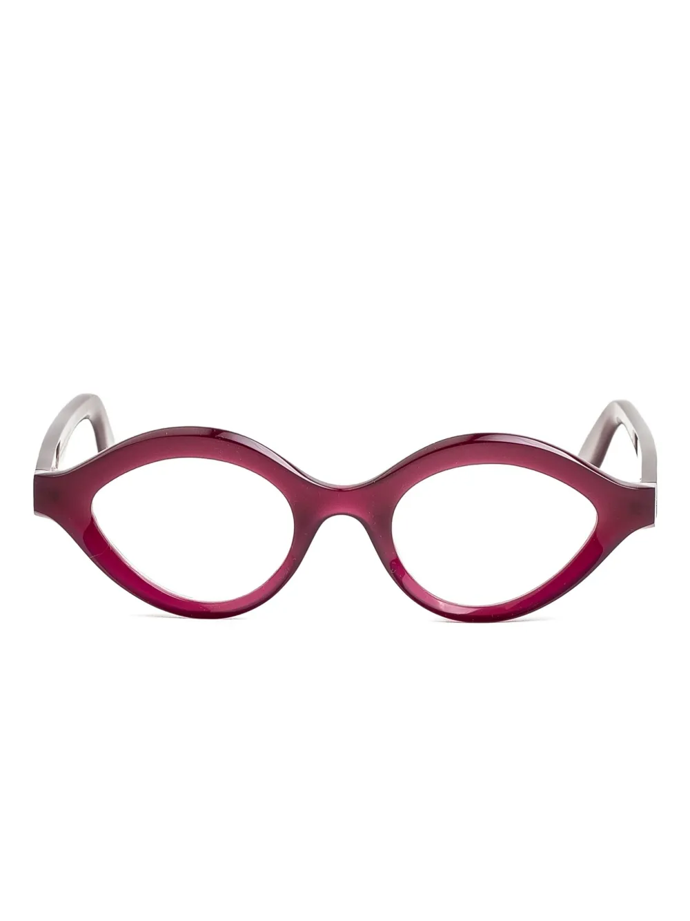 Lapima Isa curved-frame glasses | Purple | Image 1