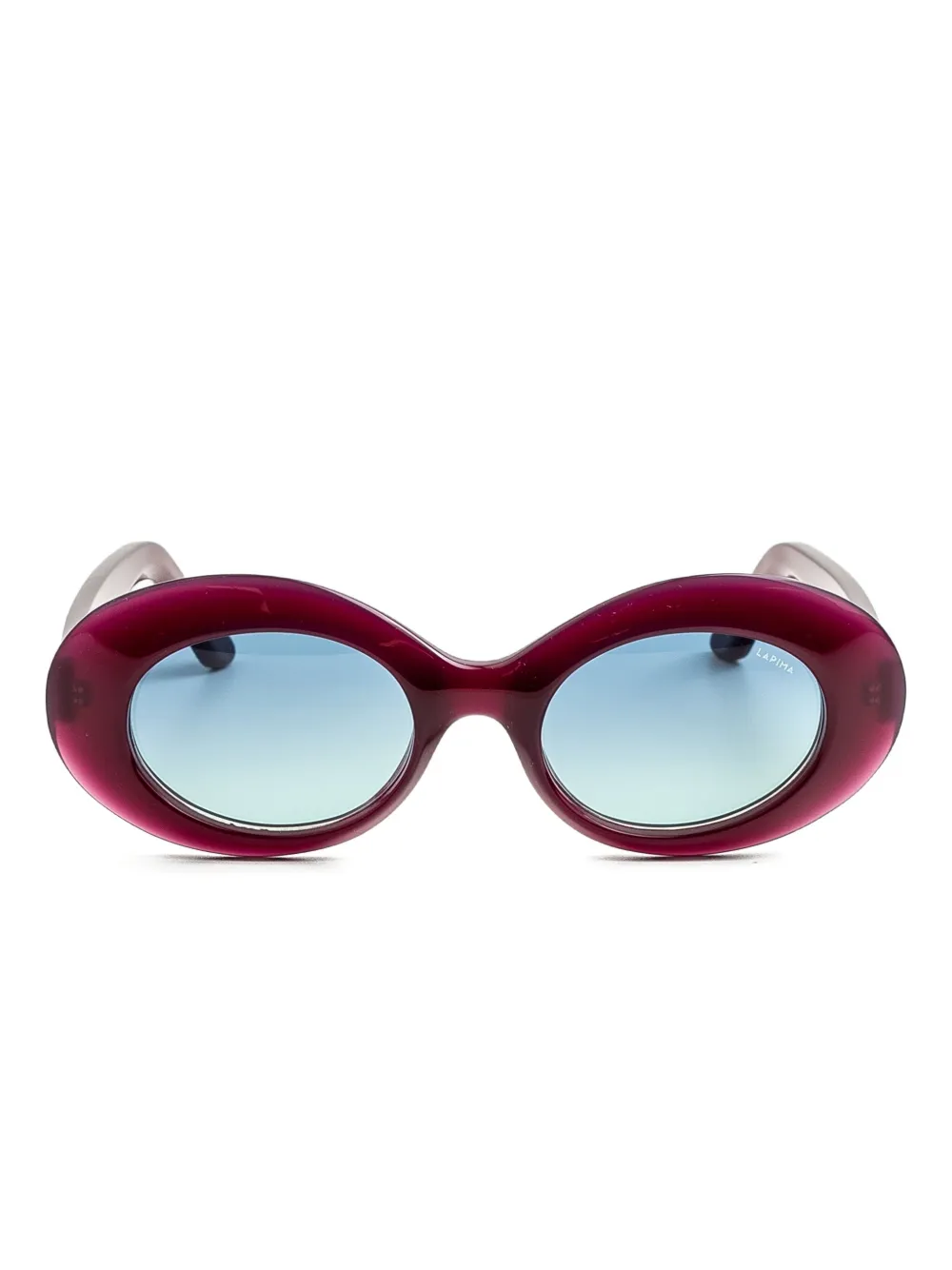 Lapima Ines oval-frame sunglasses | Purple | Image 1