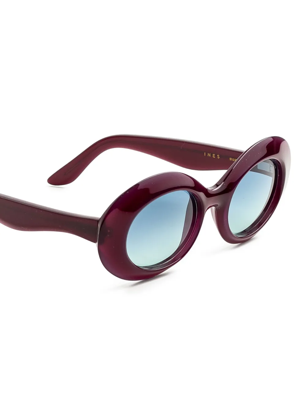 Lapima Ines oval-frame sunglasses - Paars