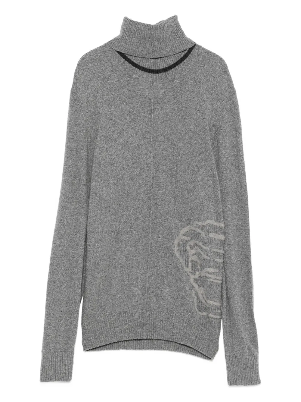2007 turtleneck wool sweater