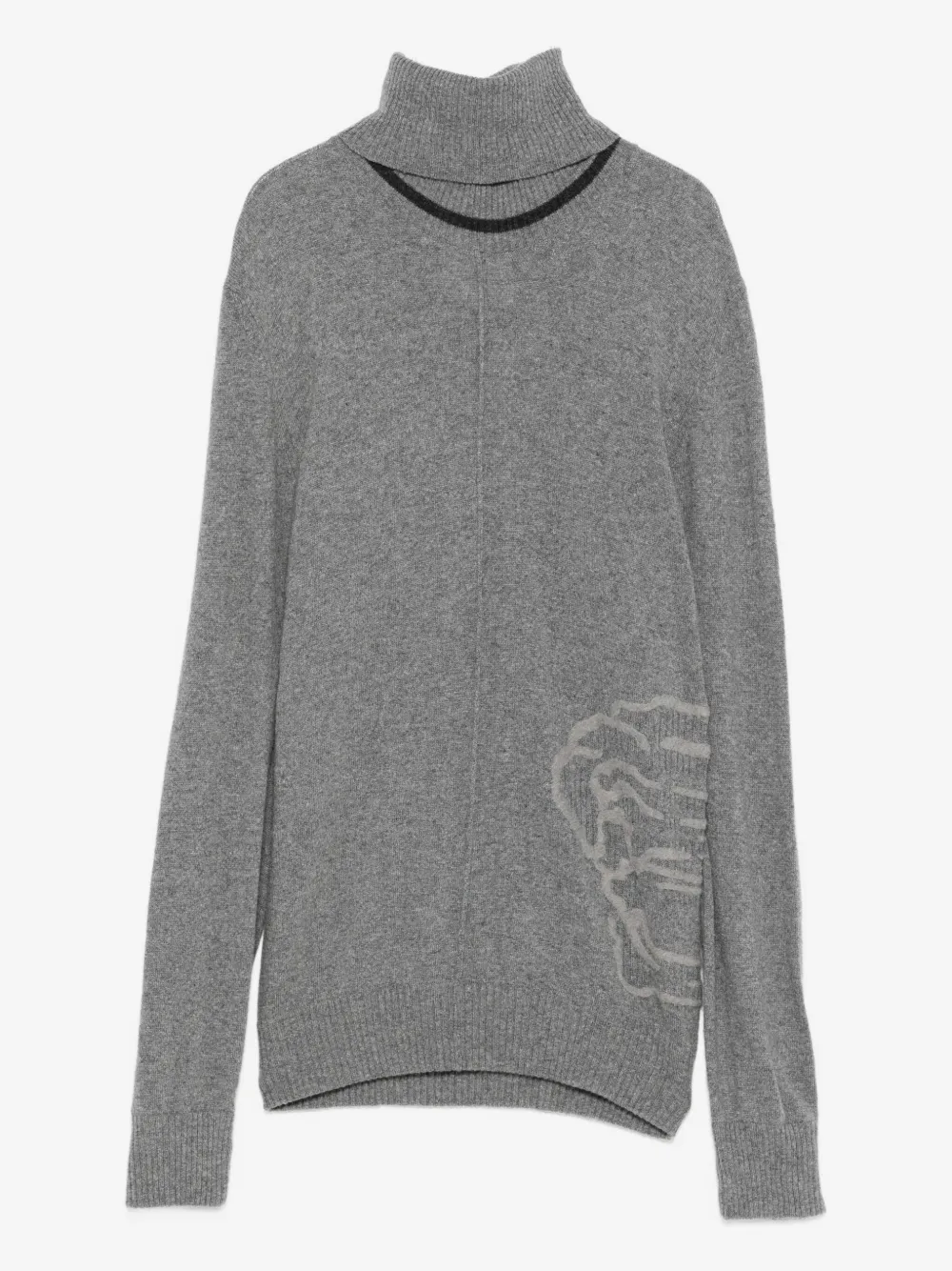 Versace Pre-Owned 2007 タートルネック セーター | グレー | Image 1