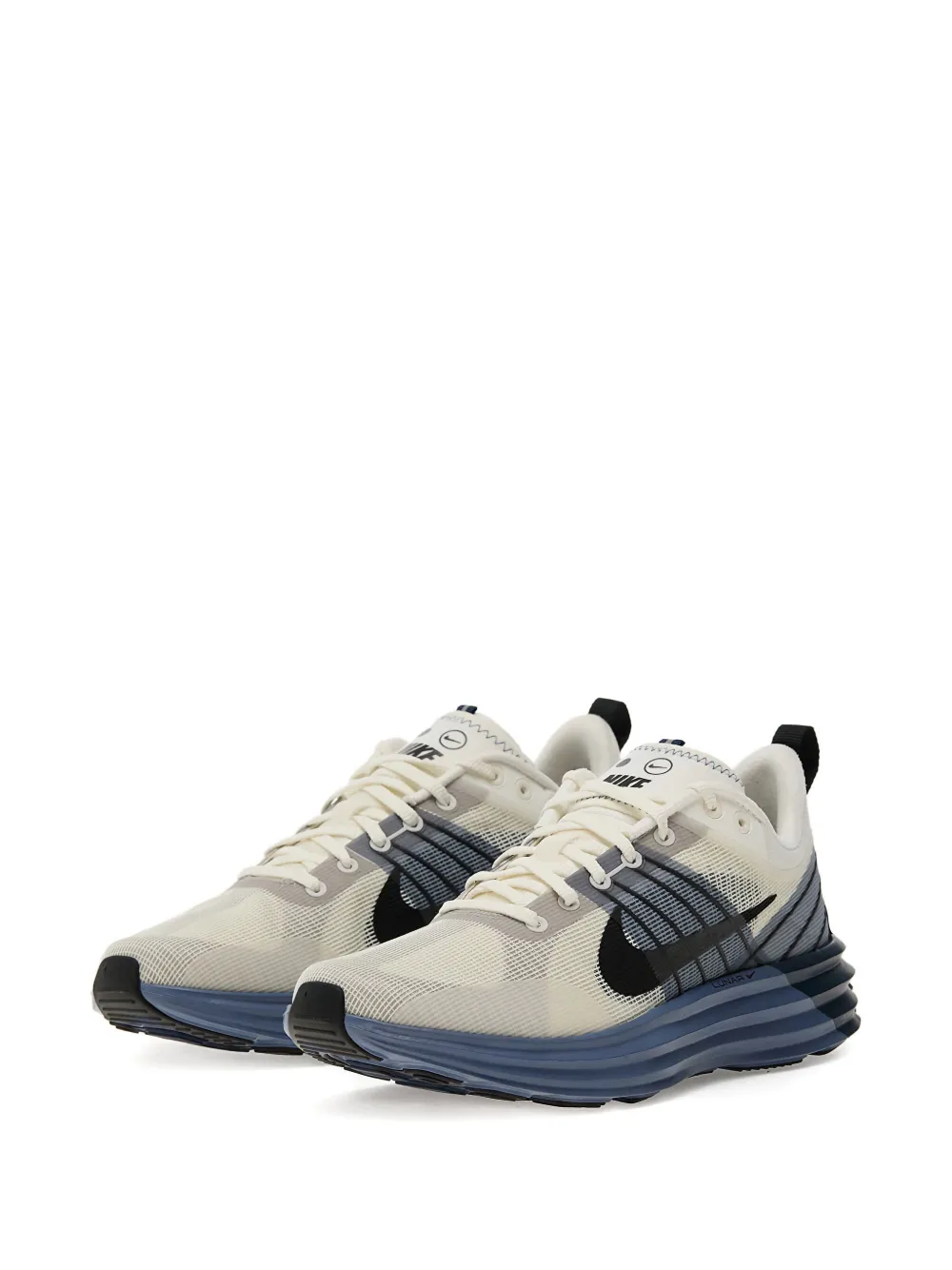 Nike Lunar Roam layered-panel sneakers White