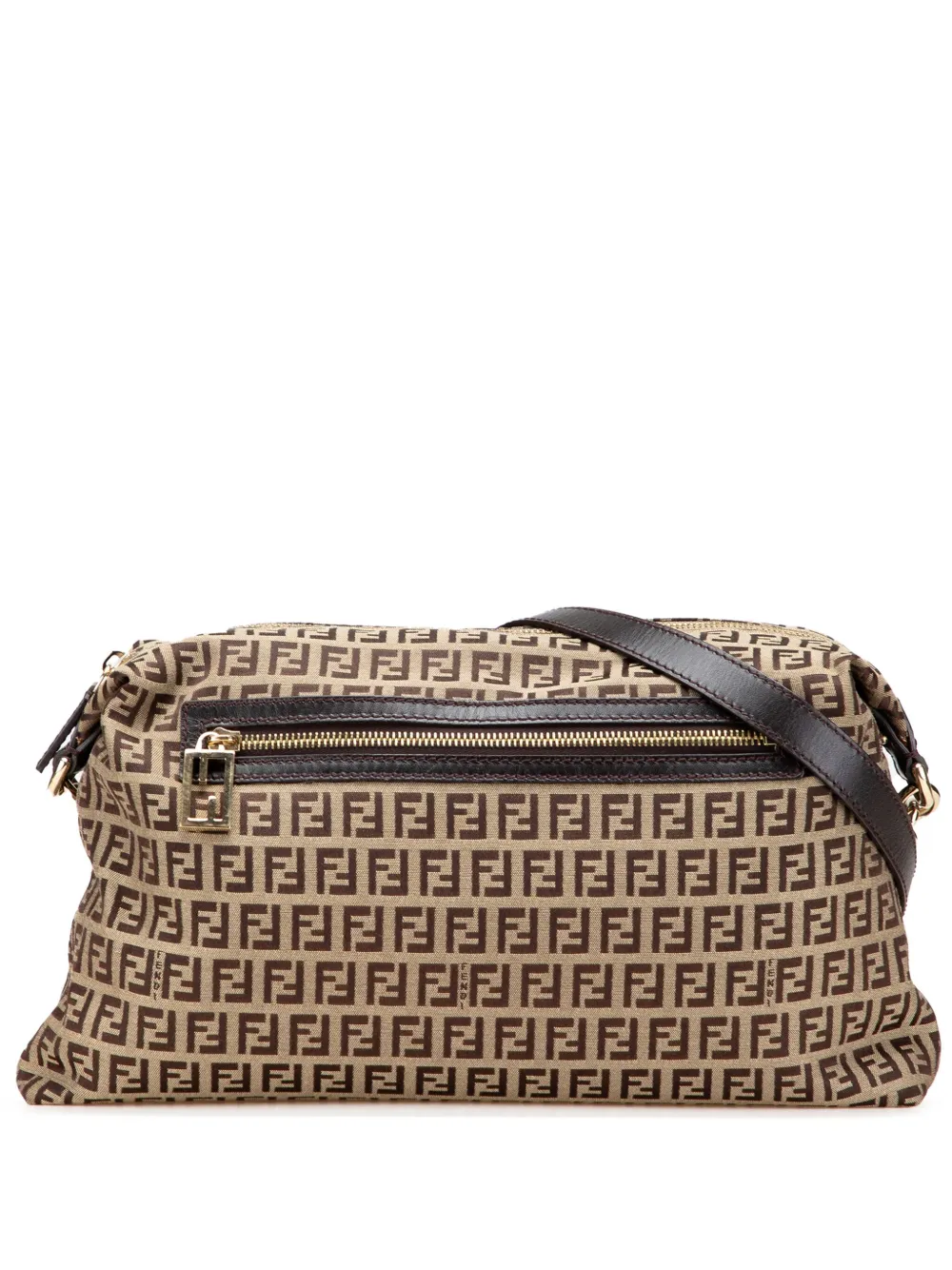 Fendi Pre-Owned 2010-2025 Zucchino Canvas crossbody bag | Brown | Image 1