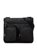 Prada Pre-Owned 2013-2025 Saffiano Trimmed Tessuto Zip Top crossbody bag - Black
