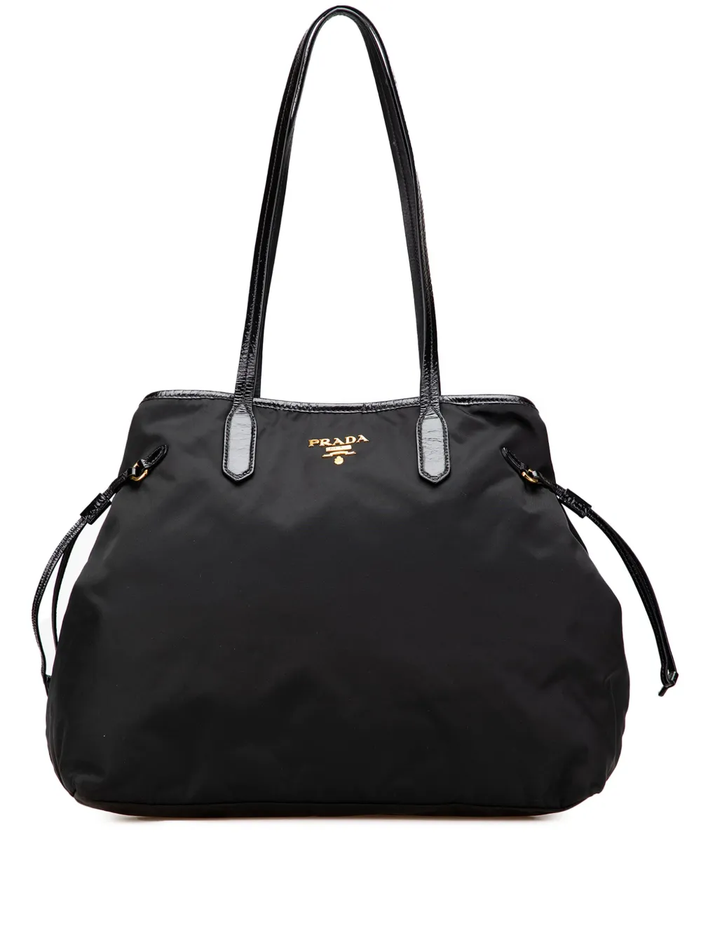 Prada Pre-Owned 2000-2025 Tessuto tote bag | Black | Image 1