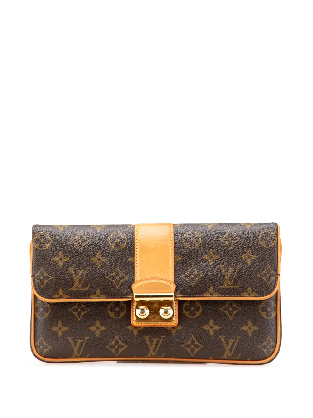 Louis Vuitton Pre-Owned 2009 モノグラム ソフィア コッポラ スリム クラッチバッグ - ブラウン Louis Vuitton Pre-Owned 2009 モノグラム ソフィア コッポラ スリム クラッチバッグ - ブラウン