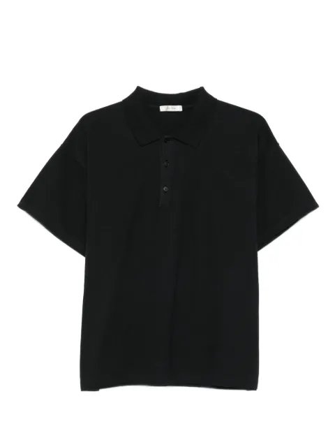 The Row short-sleeve buttoned polo shirt